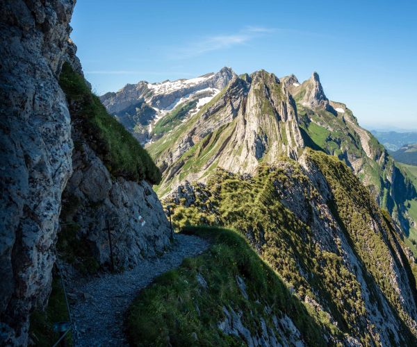 Ebenalp-Schäfler-Öhrligrueb-Säntis-Lisengrat-Rotstein-Meglisalp-Wasserauen